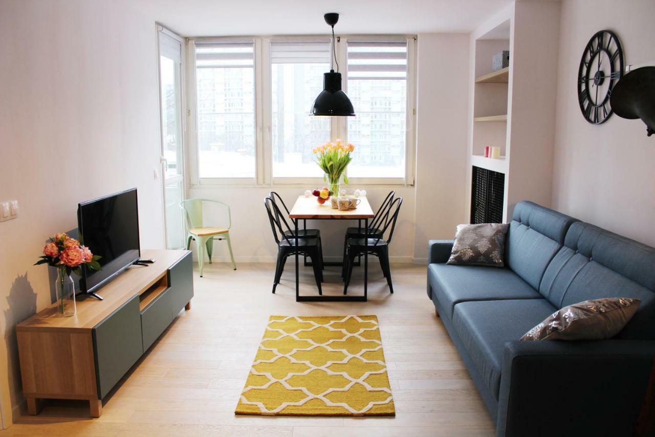 Comfy With Great City View By Cooee Apartments Warschau Exterior foto